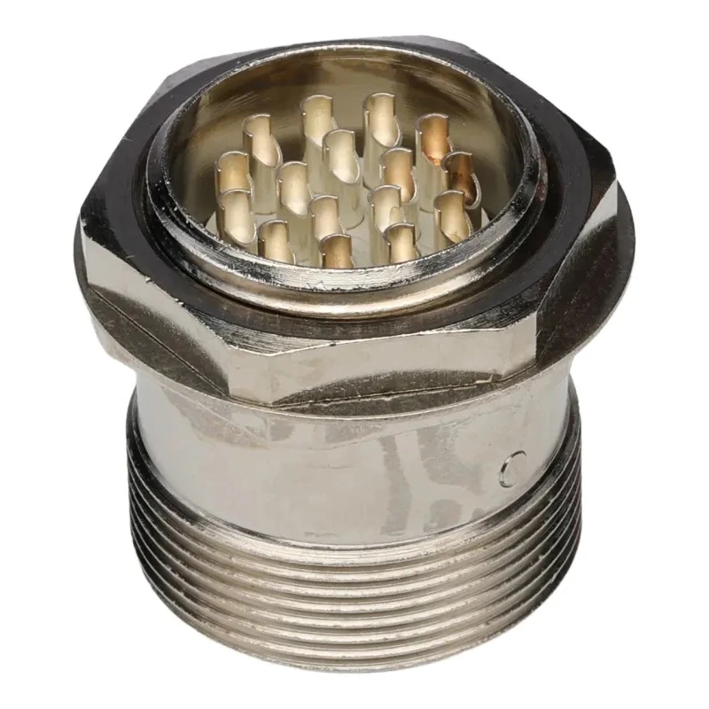 Lapp EPIC 16 Pole Straight Standard DIN Socket, 7.5A, 1.5kV, IP65, Screw Lock, Through Hole Female 50106202+00008945