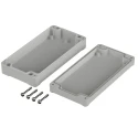 Bopla Euromas II Series ABS Enclosure IP65 Light Grey Lid 37 mm x 160 mm x 80 mm 63229000 ET 229