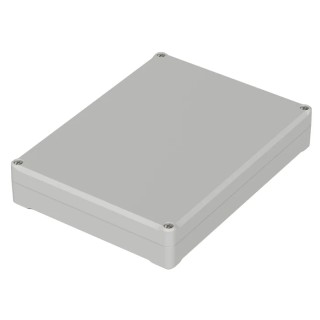 Bopla Euromas II Series Light Grey ABS Enclosure IP65, 37 mm x 200 mm x 150 mm 63232000 ET 232