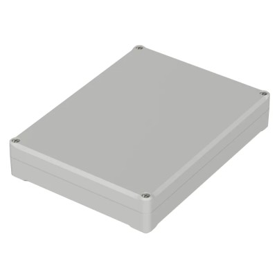 Bopla Euromas II Series Light Grey ABS Enclosure IP65, 37 mm x 200 mm x 150 mm 63232000 ET 232
