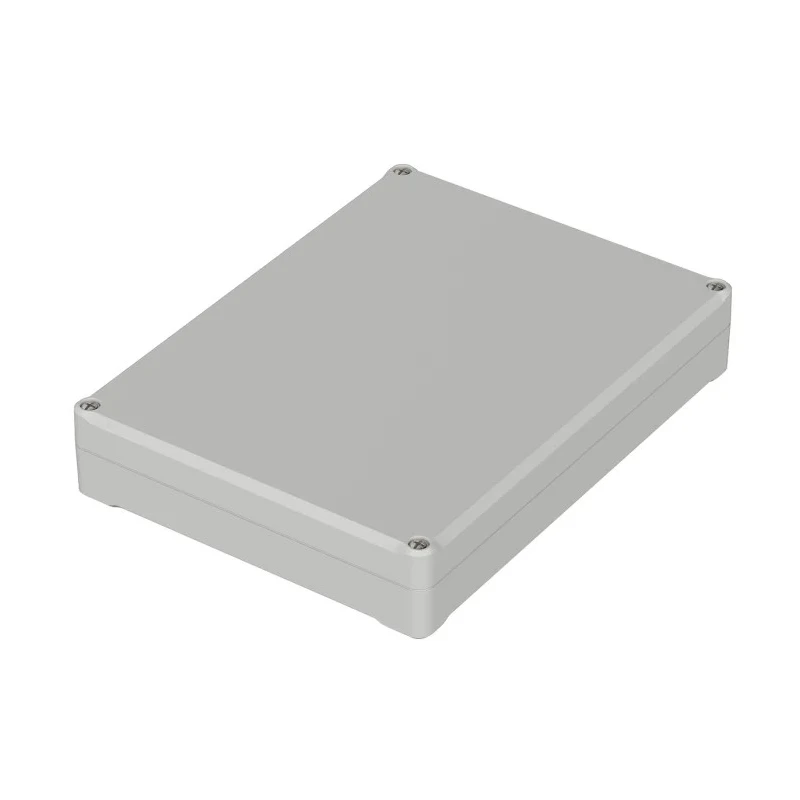 Bopla Euromas II Series Light Grey ABS Enclosure IP65, 37 mm x 200 mm x 150 mm 63232000 ET 232