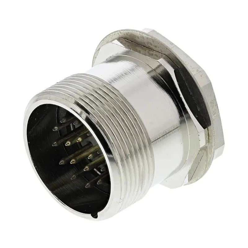 Lapp EPIC 16 Pole Straight Standard DIN Plug, 7.5A, 1.5kV, IP65, Screw Lock, Through Hole Male 50106202+00008885