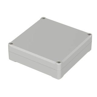 Bopla Euromas II Series Light Grey ABS Enclosure IP65, 37mm x 122mm x 120mm 63213000 ET 213