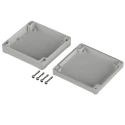 Bopla Euromas II Series Light Grey ABS Enclosure IP65, 37mm x 122mm x 120mm 63213000 ET 213