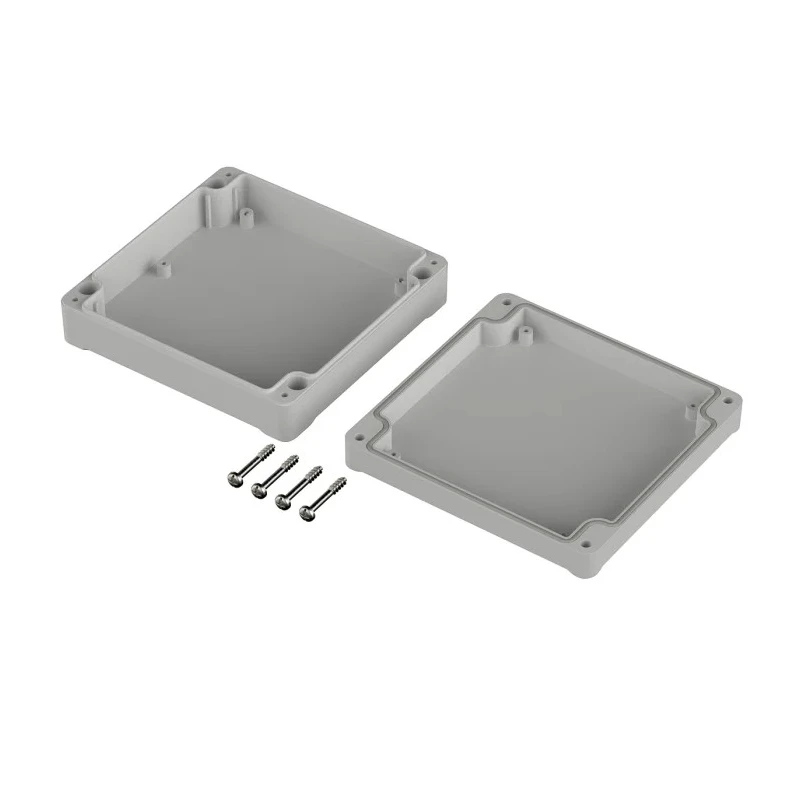 Bopla Euromas II Series Light Grey ABS Enclosure IP65, 37mm x 122mm x 120mm 63213000 ET 213