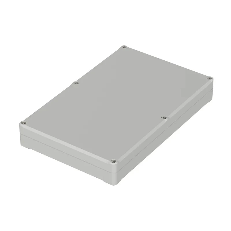 Bopla Euromas II Series ABS Enclosure with Light Grey Lid IP65, 37 mm x 250 mm x 160 mm 63233000 ET 233