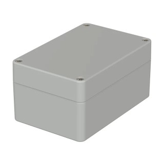 Bopla Euromas Series Light Grey ABS Enclosure IP66, 60 mm x 120 mm x 80 mm 03216000