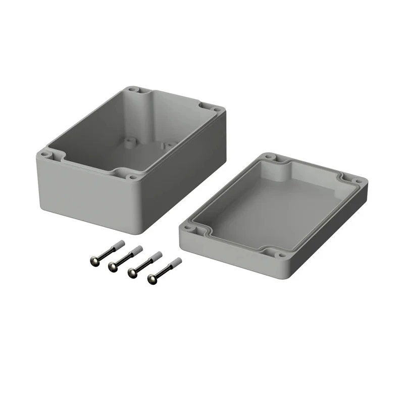 Bopla Euromas Series Light Grey ABS Enclosure IP66, 60 mm x 120 mm x 80 mm 03216000