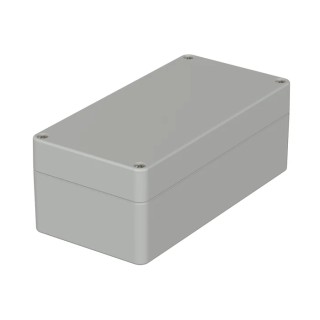 Bopla Euromas Series Light Grey Lid ABS Enclosure IP66 60 mm x 160 mm x 80 mm 03219000