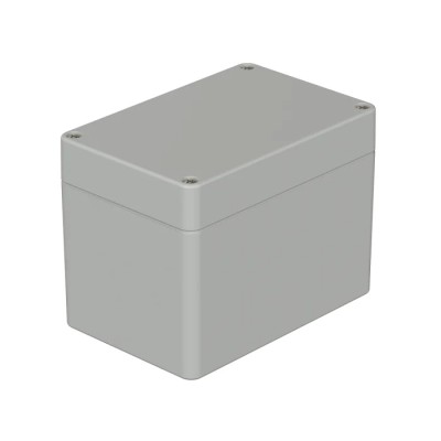Bopla Euromas Series Light Grey ABS Enclosure IP66, 90 mm x 120 mm x 80 mm 03230000