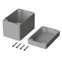 Bopla Euromas Series Light Grey ABS Enclosure IP66, 90 mm x 120 mm x 80 mm 03230000