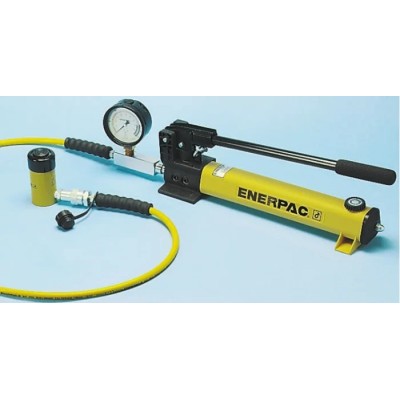 Enerpac Hydraulic Hand Pump, 10 t Usable Oil Capacity, 156 mm Cylinder Stroke, 700 bar Maximum Operating Pressure SCR106H