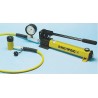 Enerpac Hydraulic Hand Pump, 10 t Usable Oil Capacity, 156 mm Cylinder Stroke, 700 bar Maximum Operating Pressure SCR106H