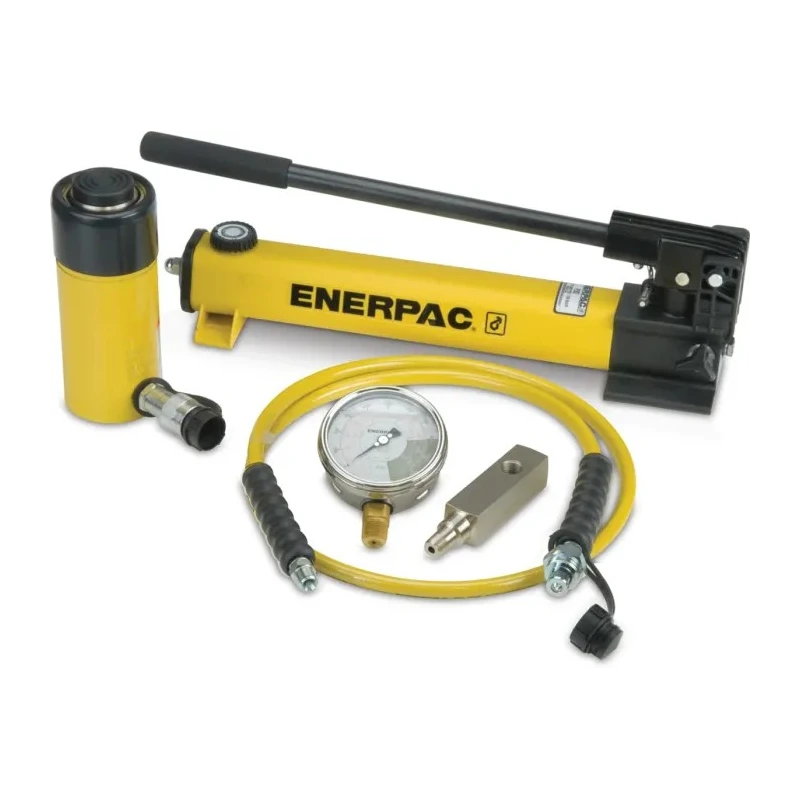 Enerpac Hydraulic Hand Pump 25 t Usable Oil Capacity, 700 bar Maximum Operating Pressure, 158 mm Cylinder Stroke SCR256H