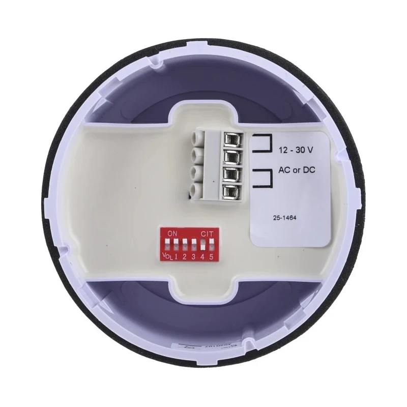 Eaton Roshni Series Electronic Sounder Surface Mount IP54 AC/DC 30V, 32-Tone, 107 dB at 1m 540075RSCO-0350