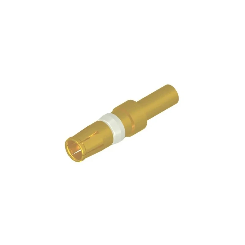 CONEC 2.6 mm Female Crimp D-Sub Connector Power Contact Gold Flash over Nickel 12 AWG 132A11029X