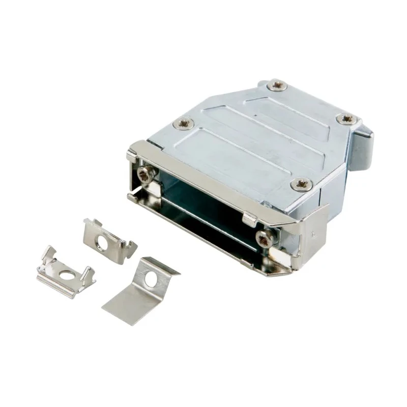 CONEC Cable Clamp for Use With D-Sub Hood Black Thermoplastic Elastomer 9 Contacts 160X11189X