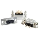 CONEC 15 Way Straight Through Hole Female D-Sub Connector with 4 to 40 UNC Mounting Hardware 164A16579X