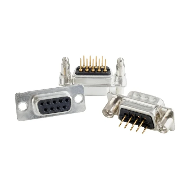 CONEC 15 Way Straight Through Hole Female D-Sub Connector with 4 to 40 UNC Mounting Hardware 164A16579X