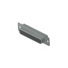 CONEC 25 Way Straight Through Hole Female D-Sub Connector with Mounting Hole, 125V, Polybutylene Terephthalate 164A10039X