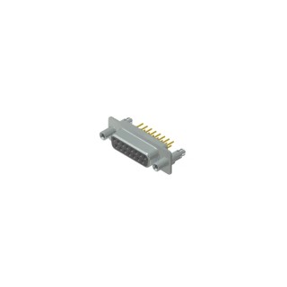 CONEC 15 Way Straight 2.74 mm Pitch Through Hole D-Sub Connector with 4 to 40 UNC Female 164A16679X