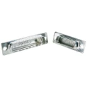 CONEC D-Sub Cap, 165x13 Series Screen Cap for Use with Plug Connector, Steel Body, Male, 9 Contacts 165X13129X