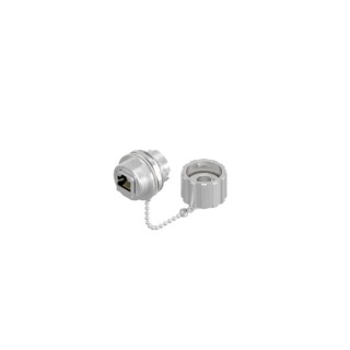 CONEC 17 Series 1 Port RJ45 Shielded Jack Receptacle and Cover Kit Cat5e RJ45 