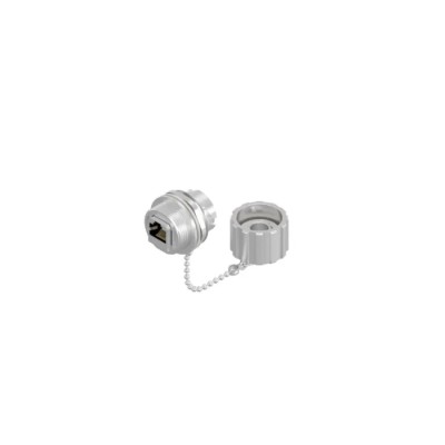 CONEC 17 Series 1 Port RJ45 Shielded Jack Receptacle and Cover Kit Cat5e RJ45 