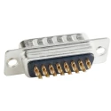 CONEC 9 Way Straight Through Hole Male D-Sub Connector Aluminium Thermoplastic Housing 250V 3A 301A10019X