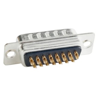 CONEC 9 Way Straight Through Hole Male D-Sub Connector Aluminium Thermoplastic Housing 250V 3A 301A10019X