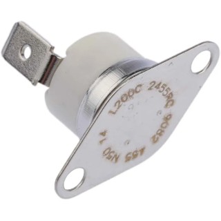 Honeywell Technologies Bi-Metallic Thermostat, Closes at 160 °C, 260 °C Max, SPST Contact, Automatic Reset 2455RC-90820465