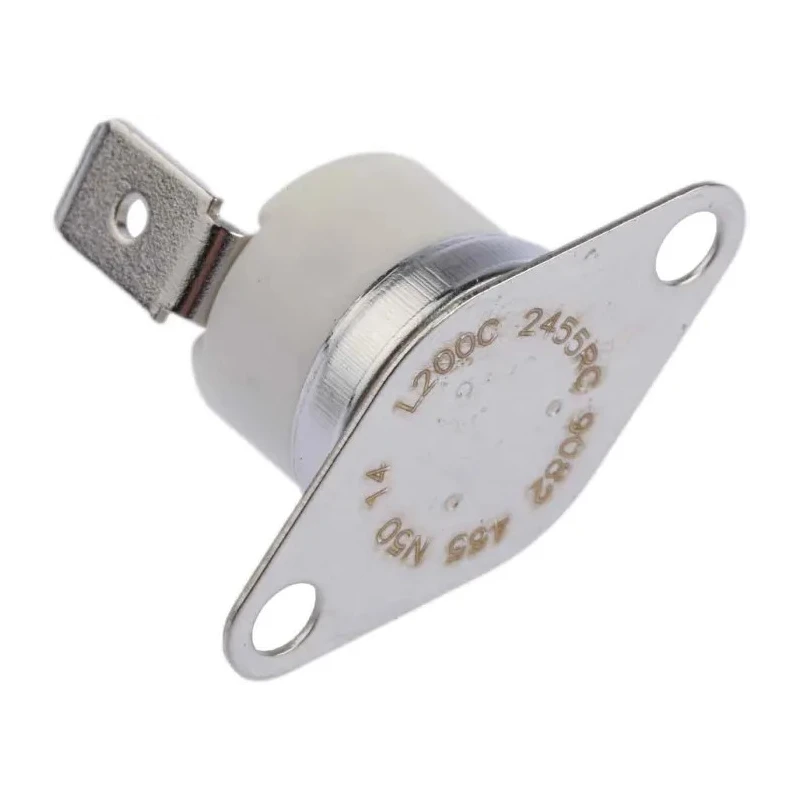 Honeywell Technologies Bi-Metallic Thermostat, Closes at 160 °C, 260 °C Max, SPST Contact, Automatic Reset 2455RC-90820465