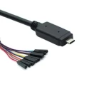 Connective Peripherals JTAG, SPI, I2C Interface Converter USB Hi-Speed FT232H USB to MPSSE USBC-HS-MPSSE-5V-3.3V-500-SPR