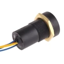 ITW Switches Illuminated Momentary Push Button Switch, Panel Mount, 16 mm Cutout, SPST Contact, Green LED, IP67 49-59311G