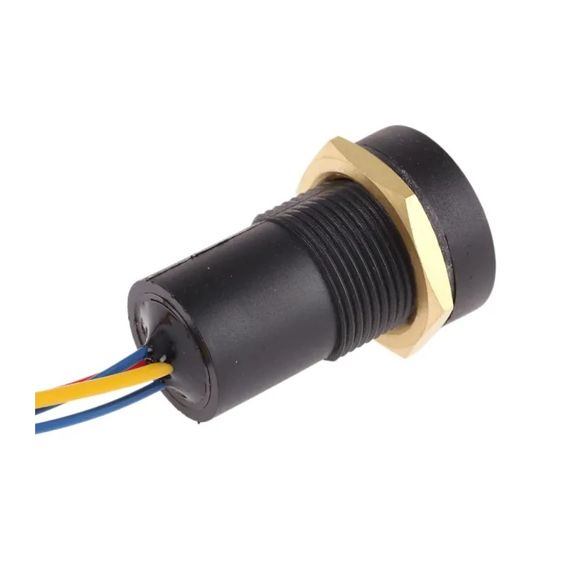 ITW Switches Illuminated Momentary Push Button Switch, Panel Mount, 16 mm Cutout, SPST Contact, Green LED, IP67 49-59311G