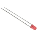 Kingbright 2 V Red LED 3 mm (T-1) Through Hole L-934ID