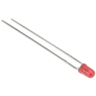 Kingbright 2 V Red LED 3 mm (T-1) Through Hole L-934ID