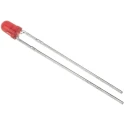 Kingbright 2 V Red LED 3 mm (T-1) Through Hole L-934ID