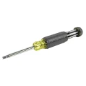 Klein Tools Interchangeable Standard Screwdriver Set 15-Piece Model 32291, Multi-Tip with Cushion Grip Handle, Taiwan 32291