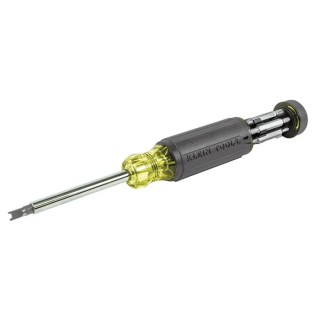 Klein Tools Interchangeable Standard Screwdriver Set 15-Piece Model 32291, Multi-Tip with Cushion Grip Handle, Taiwan 32291