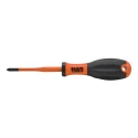 Klein Tools Insulated Screwdriver PZ1 Tip 80mm Blade VDE 1000V Approved 180mm Overall 32246INS