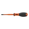 Klein Tools Insulated Screwdriver PH2 Tip 100 mm Blade VDE 1000V Approved 210mm Overall 32259INS