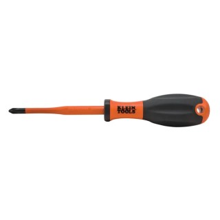 Klein Tools Insulated Screwdriver PH2 Tip 100 mm Blade VDE 1000V Approved 210mm Overall 32259INS