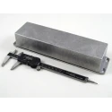 Hammond Flanged 1590 Series Black Die Cast Aluminium Enclosure IP65 50 mm x 283 mm x 70 mm 