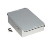 Hammond Flanged ABS General Purpose Enclosure Grey Lid IP54 Protection 30 mm x 122 mm x 94 mm