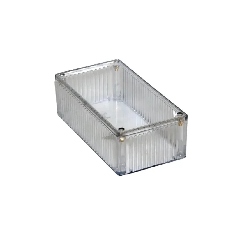 Hammond 1591T Series Transparent Lid Polycarbonate General Purpose Enclosure IP54 46 mm x 150 mm x 81 mm 1591DTCL
