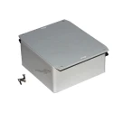 Hammond Flanged 1591 Series Grey Lid ABS General Purpose Enclosure IP54 56 mm x 119 mm x 119 mm 