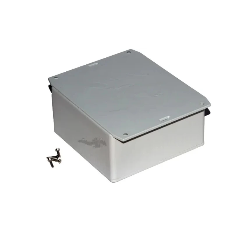 Hammond Flanged 1591 Series Grey Lid ABS General Purpose Enclosure IP54 56 mm x 119 mm x 119 mm 