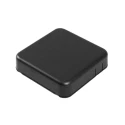 Hammond 1551SNAP Series Plastic General Purpose Enclosure, IP30, 20 mm x 80 mm x 80 mm 1551SNAP4BK