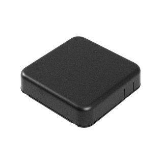 Hammond 1551SNAP Series Plastic General Purpose Enclosure, IP30, 20 mm x 80 mm x 80 mm 1551SNAP4BK